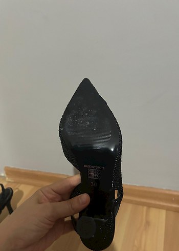 36 Beden siyah Renk Siyah Parlak Stiletto Kadın Ayakkabı