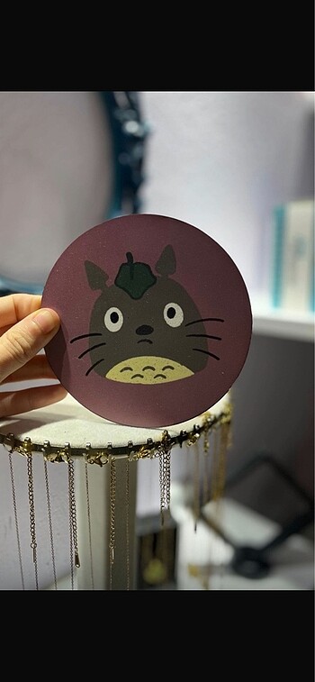 Ghibli Severlere Özel Ghibli Temalı Kaliteli Baskılı Ahşap Barda