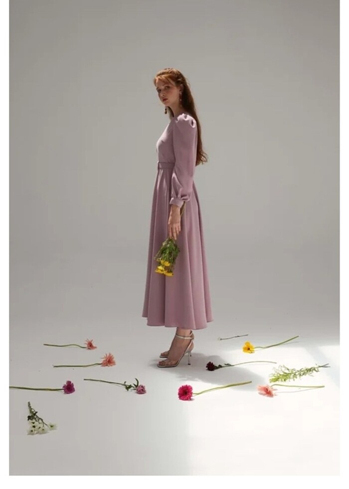 Yusracollection elbise - Görsel 3