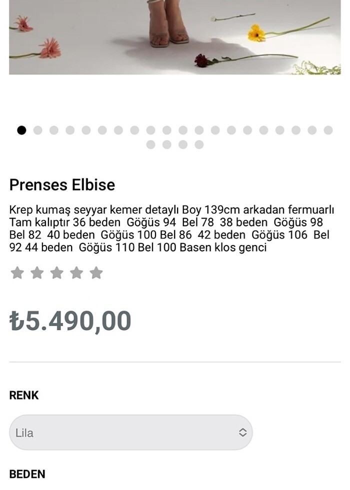 Yusracollection elbise - Görsel 2