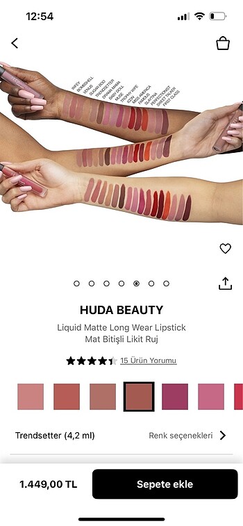  Beden Huda Beauty