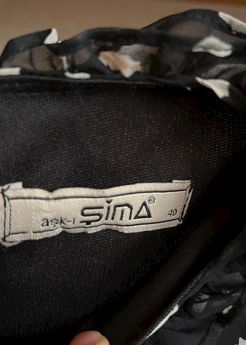 Siyah Puantiyeli Kuşaklı Uzun Elbise - Görsel 4