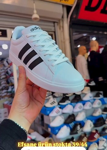 Adidas Neo Beyaz Desenli Erkek Spor Ayakkabi