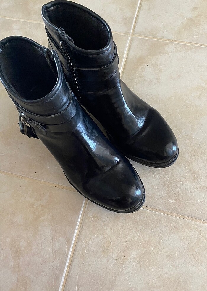 Siyah kısa bot - Görsel 2