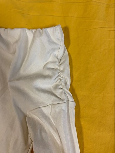 Carmen yaka beyaz bluz - Görsel 2