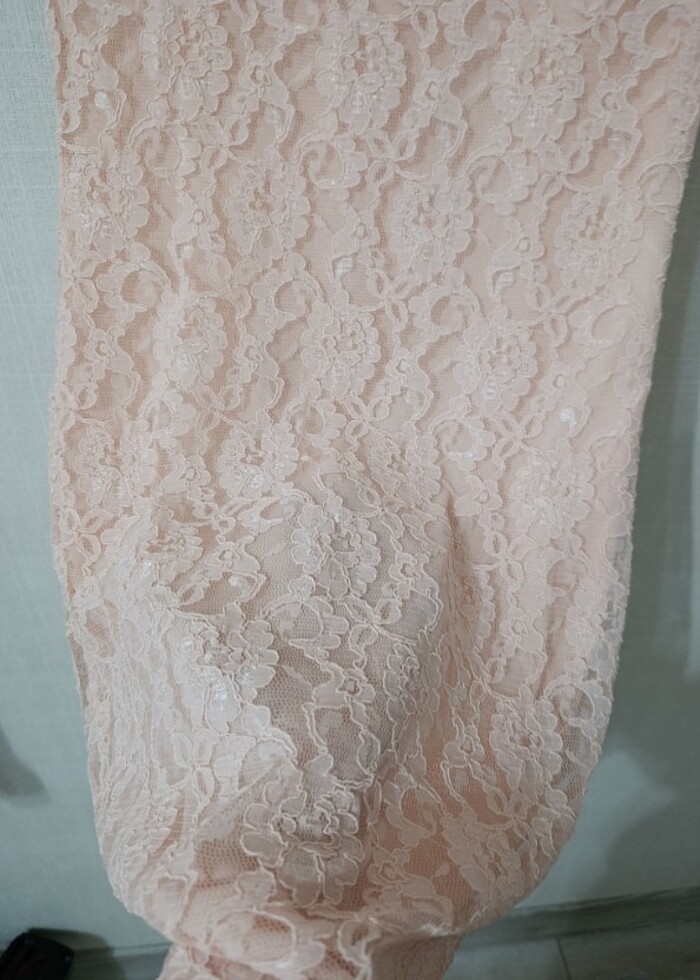 Dantelli elbise - Görsel 2