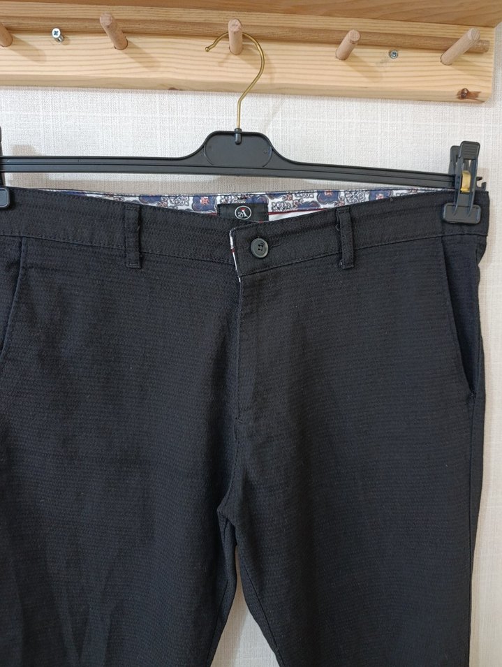 Erkek Sokak Stili siyah Beyaz Rozet - Görsel 5