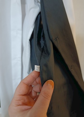 Düğmeli Erkek Siyah Yelek - Görsel 5