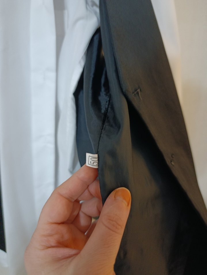 Düğmeli Erkek Siyah Yelek - Görsel 5