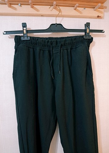 Siyah kumaş erkek pantolon - Görsel 5