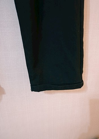 Siyah kumaş erkek pantolon - Görsel 4