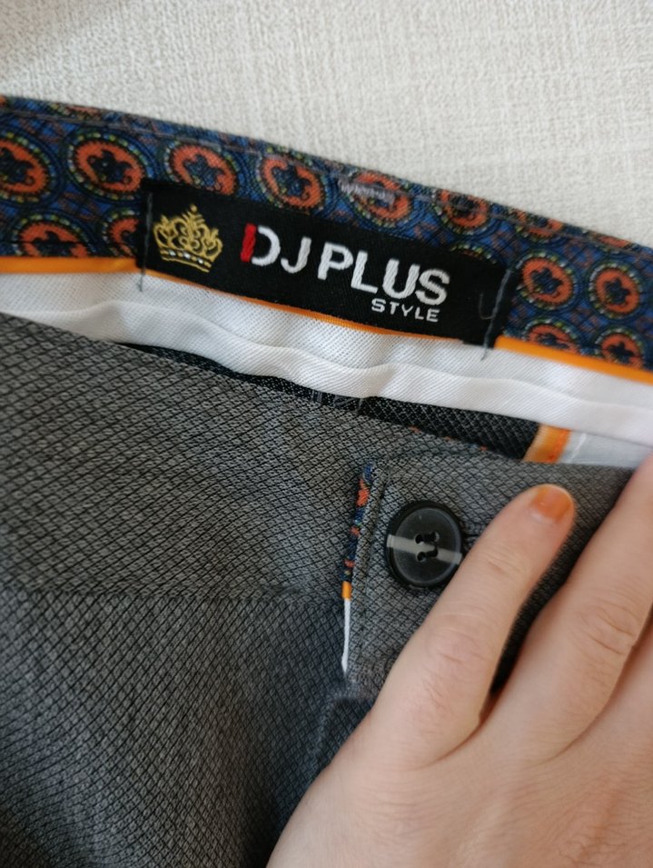 Gri Erkek Denim Pantolon, Normal Boy, Kemer Detaylı - Görsel 2