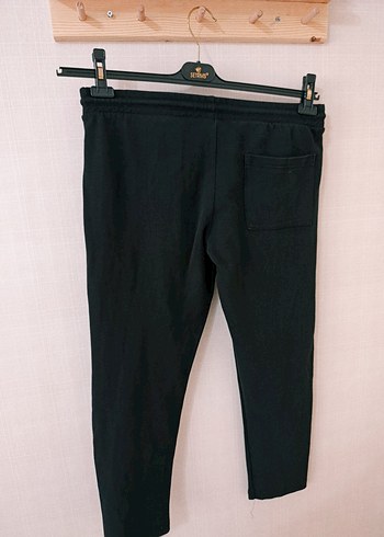 Siyah Kemerli Kısa erkek eşofman pantolon - Görsel 5