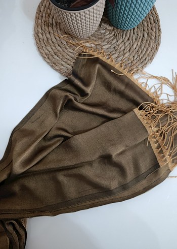 Püsküllü Bohem Kadın Şal - Görsel 4