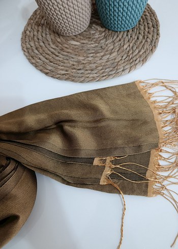 Püsküllü Bohem Kadın Şal - Görsel 2