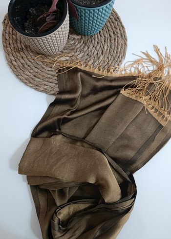 Püsküllü Bohem Kadın Şal - Görsel 3