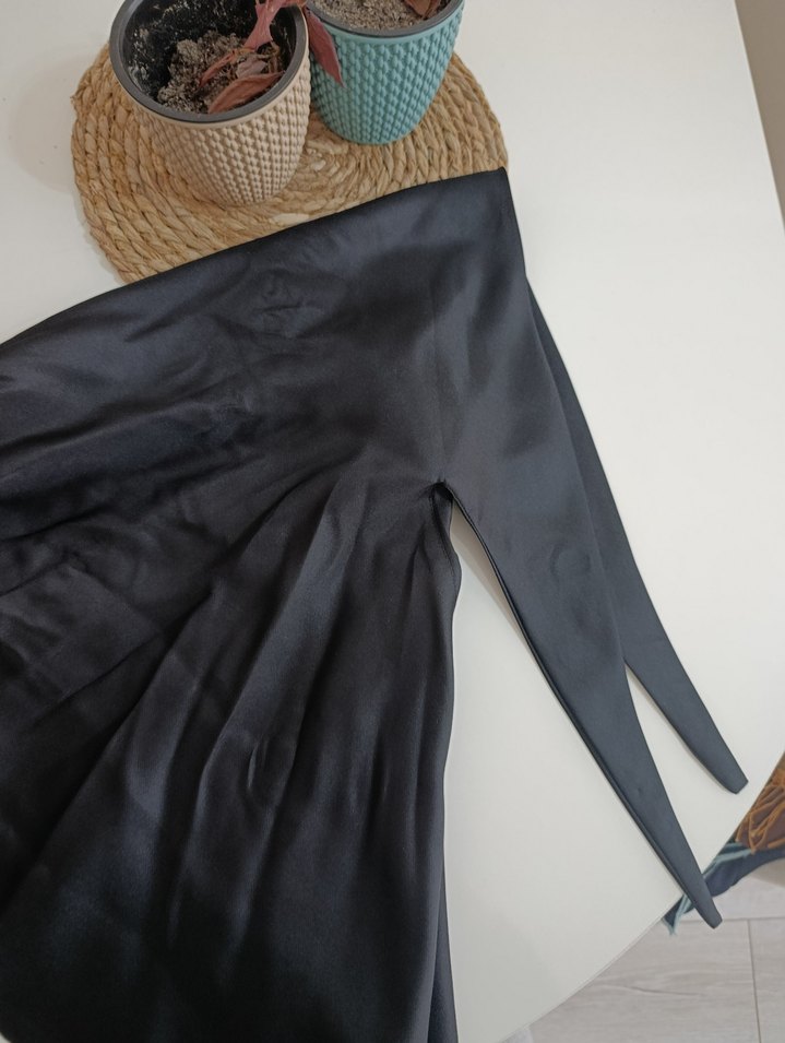 siyah hazır eşarp - Görsel 3