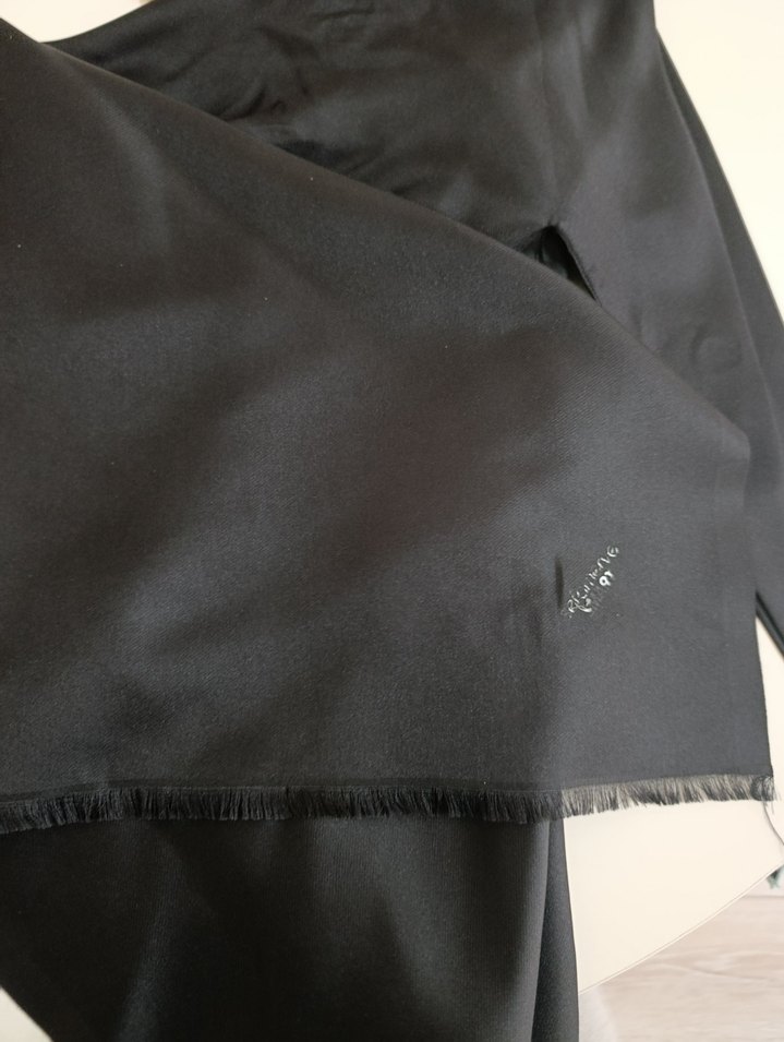 siyah hazır eşarp - Görsel 4