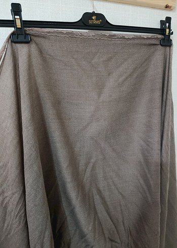 Dantel Detaylı Keten Bohem Kadın Şal - Görsel 3