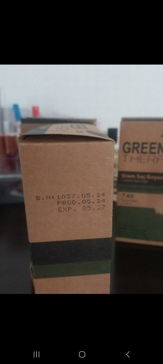 Green Therapy Krem Saç Boyası 7.63 Tarçın Bakır - Görsel 2