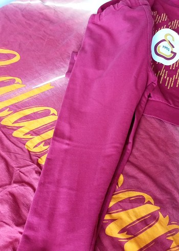 Kız Çocuk Kırmızı Baskılı Sweatshirt - Görsel 6