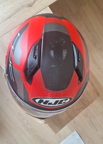 Kırmızı HJC C10 Motosiklet Kaskı S - Görsel 3