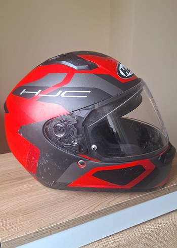 Kırmızı HJC C10 Motosiklet Kaskı S - Görsel 4