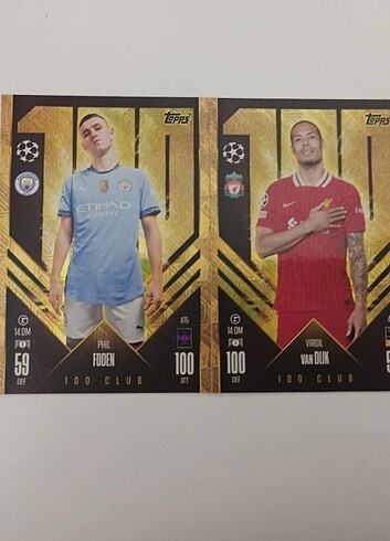 Match attax 2025 100 club 