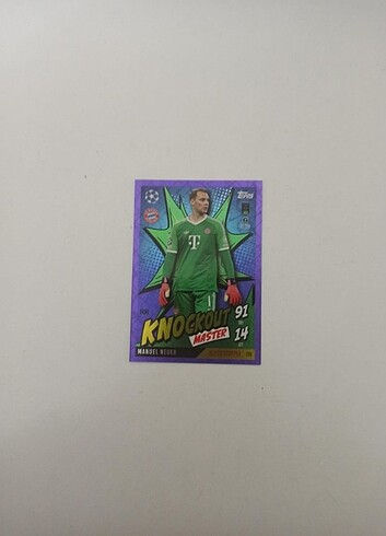 Match attax extra 2025 neuer Knockout Master 