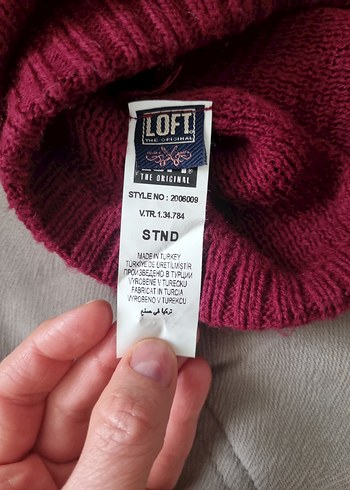 Pembe Örgü Kadın Bere - Görsel 3