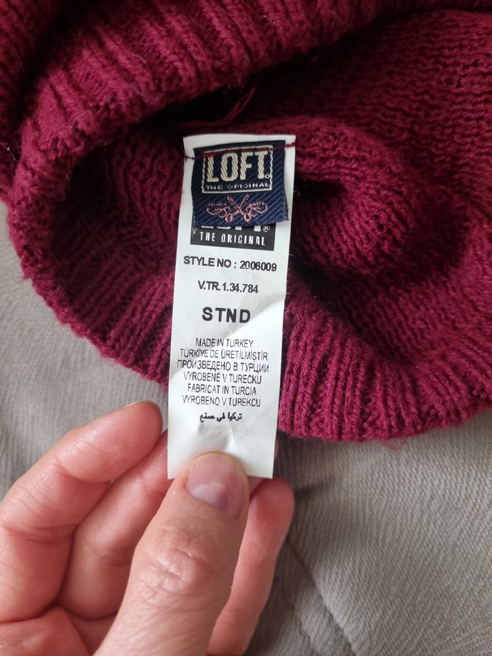 Pembe Örgü Kadın Bere - Görsel 3