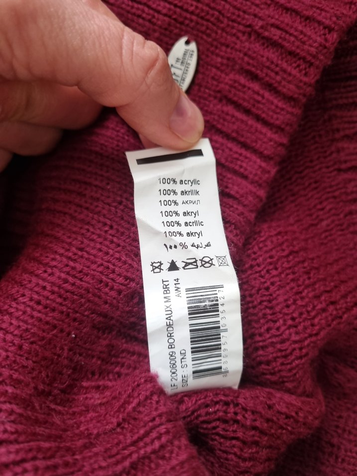 Pembe Örgü Kadın Bere - Görsel 4