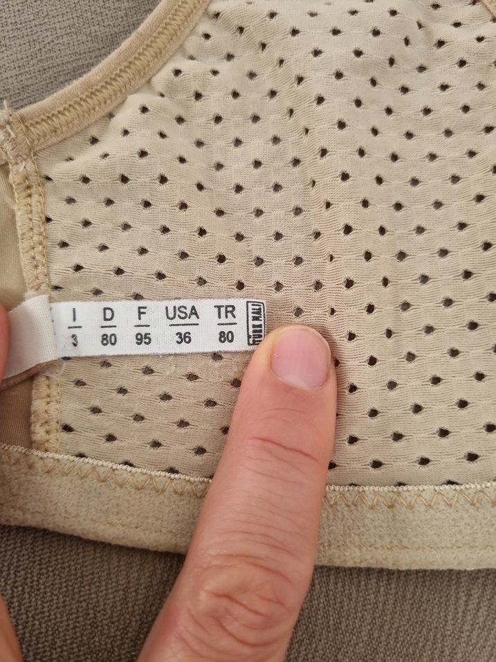 Bej Sporcu Sütyeni Önü Kapatmalı - Görsel 5