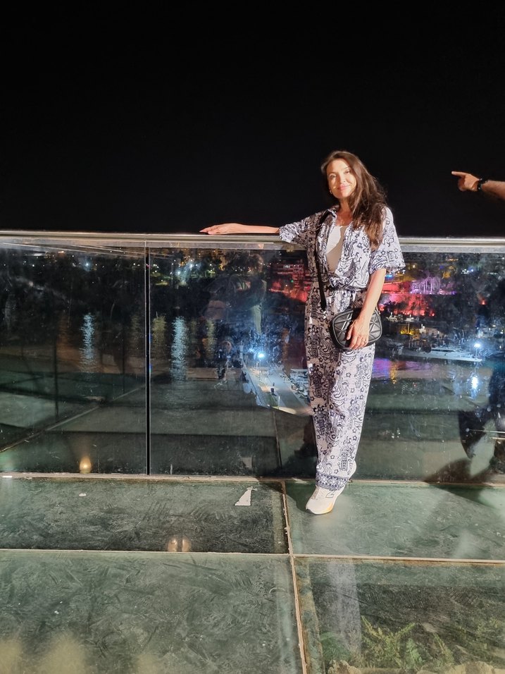 Gri V Yaka Midi Salaş takım - Görsel 2