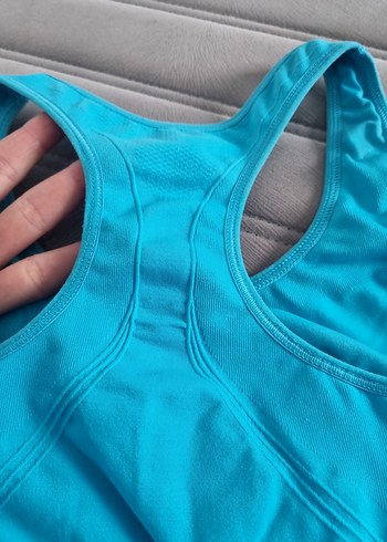 Mavi Spor Sütyeni - Görsel 5