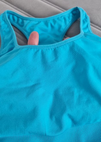 Mavi Spor Sütyeni - Görsel 4