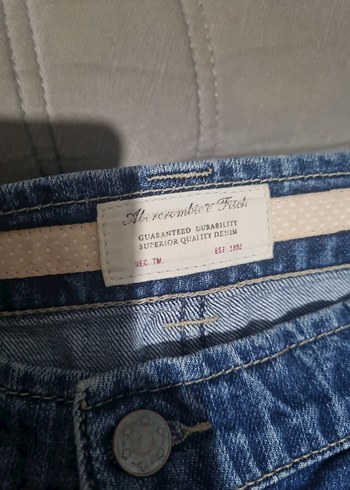s Beden mavi Renk Düğmeli Mavi Kadın Mini Denim Şort