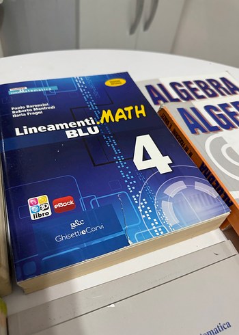 İtalyan Lisesi imi / galileo kitaplar Matematica - Matematik - Görsel 4