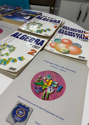 İtalyan Lisesi imi / galileo kitaplar Matematica - Matematik - Görsel 6
