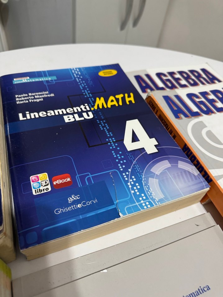 İtalyan Lisesi imi / galileo kitaplar Matematica - Matematik - Görsel 4