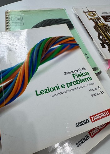 İtalyan Lisesi imi / galileo kitaplar Fisica - Fizik - Görsel 3