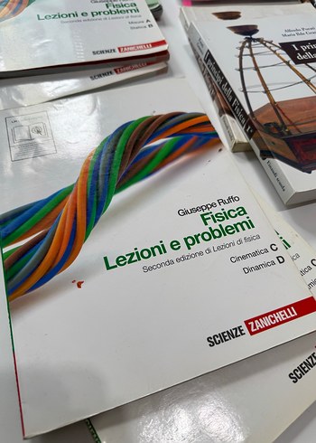 İtalyan Lisesi imi / galileo kitaplar Fisica - Fizik - Görsel 2