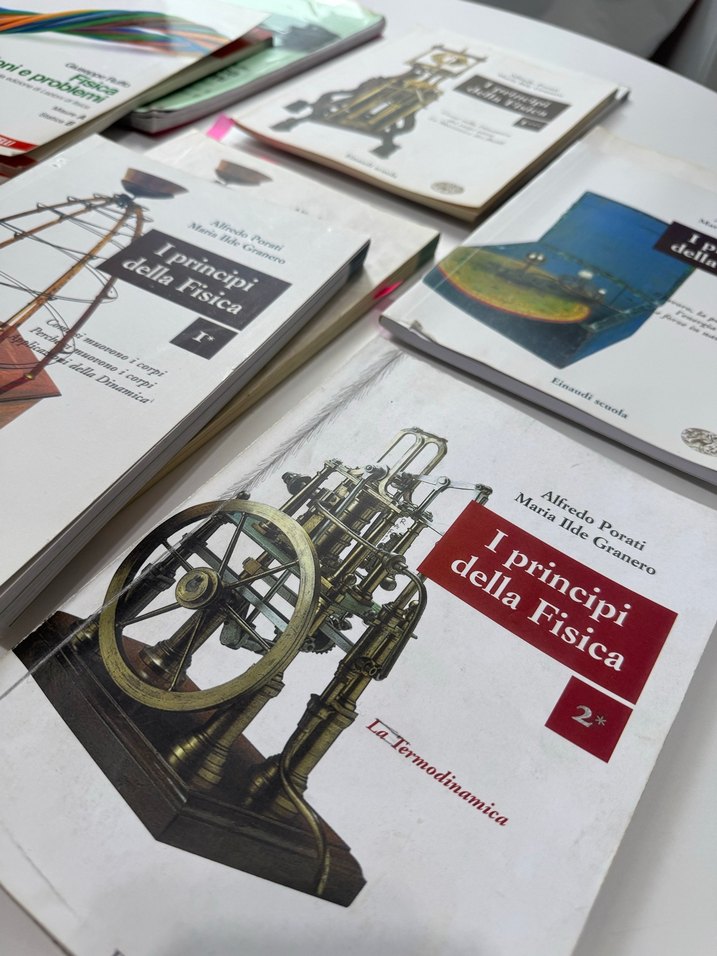 İtalyan Lisesi imi / galileo kitaplar Fisica - Fizik - Görsel 5