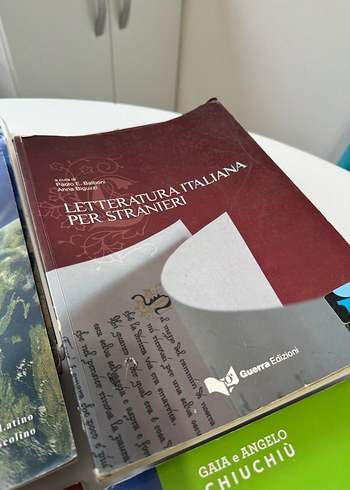 İtalyan Lisesi imi / galileo kitaplar italiano - italyanca - Görsel 6