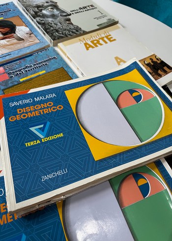 İtalyan Lisesi imi / galileo kitaplar disegno ed arte - Görsel 7