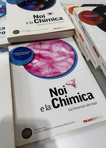 İtalyan Lisesi imi / galileo kitaplar Chimica - Kimya - Görsel 3