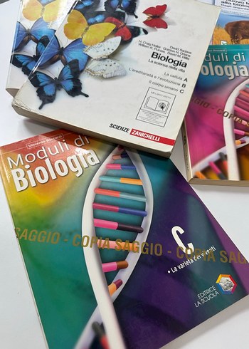 İtalyan Lisesi imi / galileo kitaplar Biologia - Biyoloji - Görsel 2