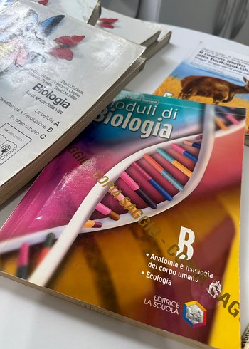 İtalyan Lisesi imi / galileo kitaplar Biologia - Biyoloji - Görsel 3