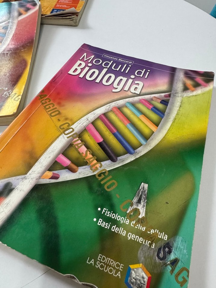 İtalyan Lisesi imi / galileo kitaplar Biologia - Biyoloji - Görsel 4