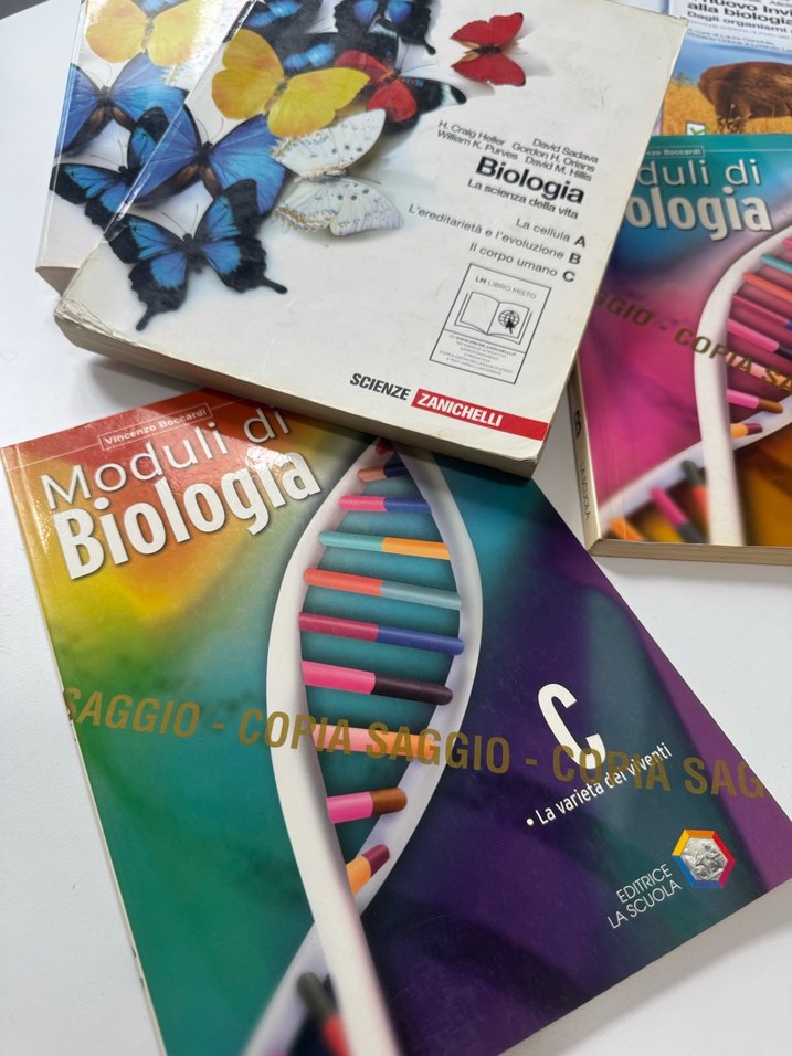 İtalyan Lisesi imi / galileo kitaplar Biologia - Biyoloji - Görsel 2
